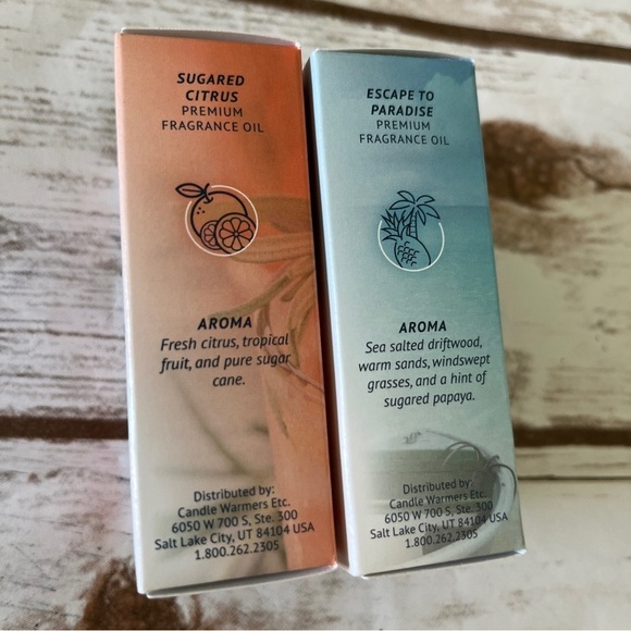 Fragrance Oils Airome Sugared Citrus Escape to Paradise Premium Fragrancence Oil - Picture 5 of 7
